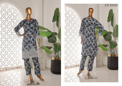 Riwayat Embroidered Lawn Co-ord Set