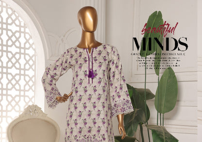 Riwayat Embroidered Lawn Co-ord Set