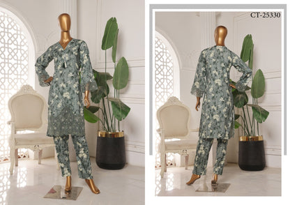 Riwayat Embroidered Lawn Co-ord Set