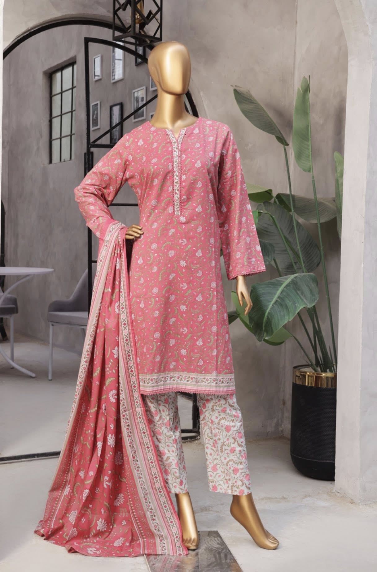 Bin Saeed 3 Piece Printed Lawn Suit