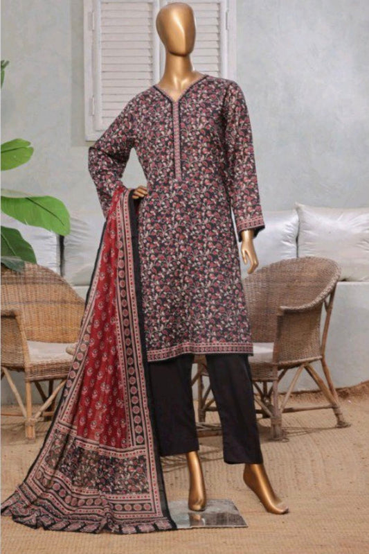 Bin Saeed 3 Piece Printed Lawn Suit