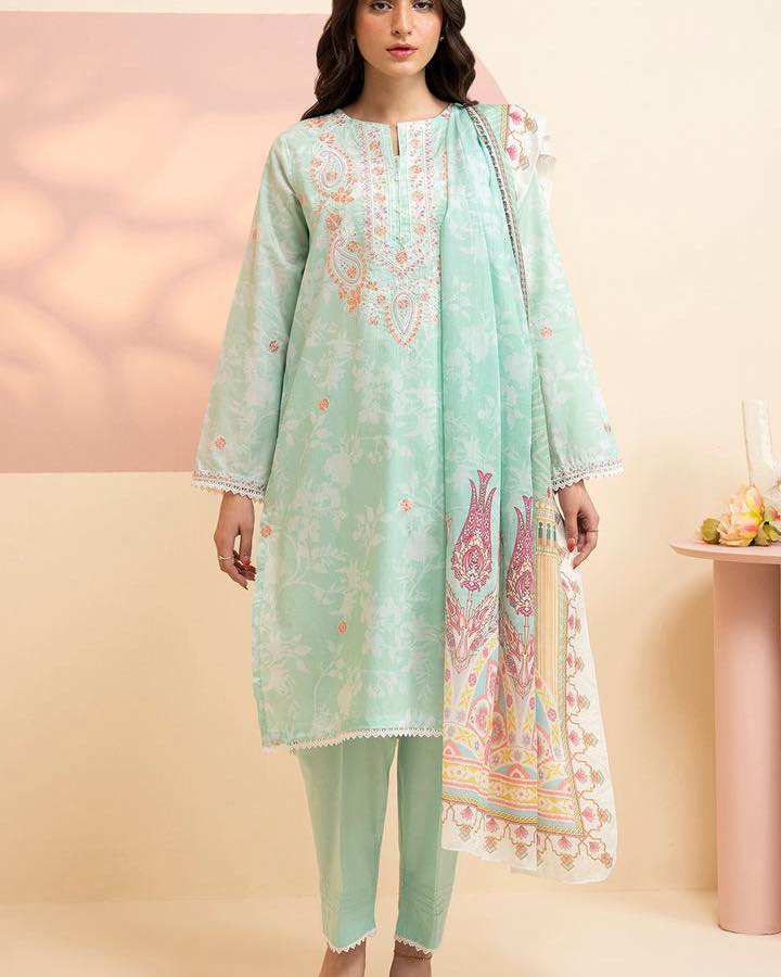 Zellburry Premium Lawn 3 Piece Suit