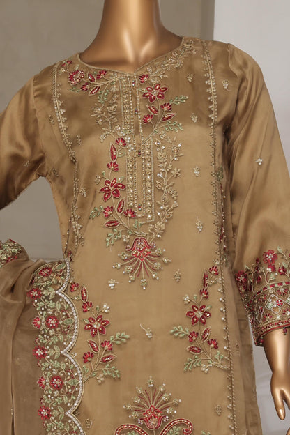 Sada-E-Noor Embroidered Organza 3 Piece