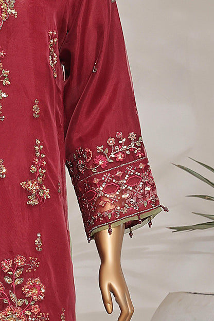 Sada-E-Noor  Festive Embroidered Organza 3 Piece