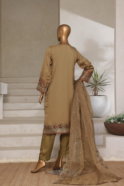 Sada-E-Noor Embroidered Organza 3 Piece