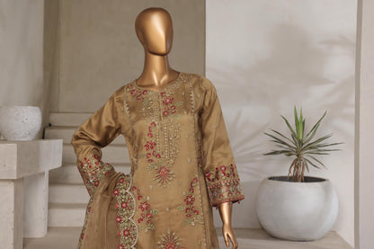 Sada-E-Noor Embroidered Organza 3 Piece