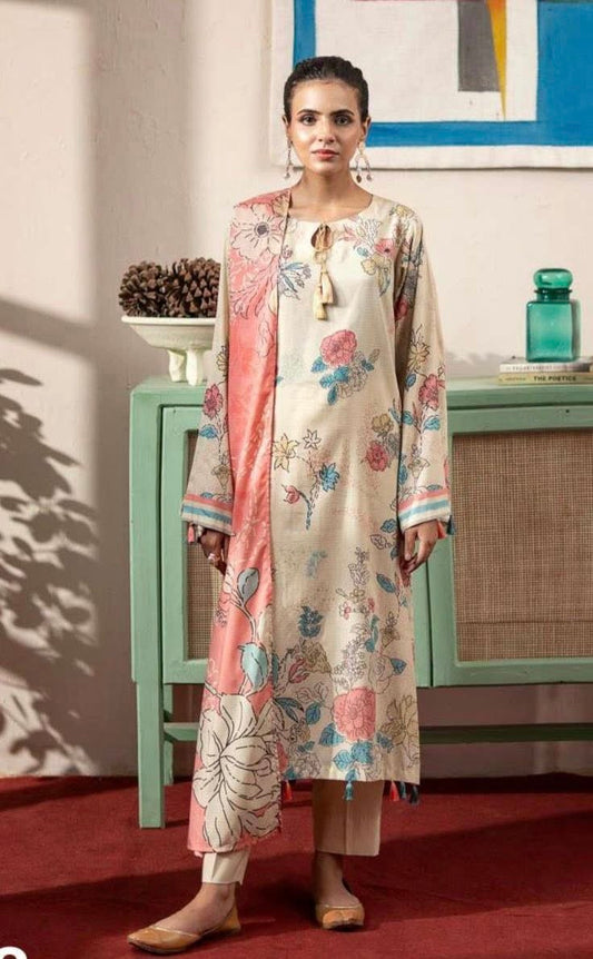 GULLJEE  PREMIUM BORING Winter Linen 3 Piece Suit