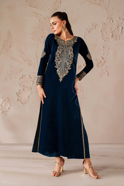 Baroque Embroidered Premium Velvet 3 Piece