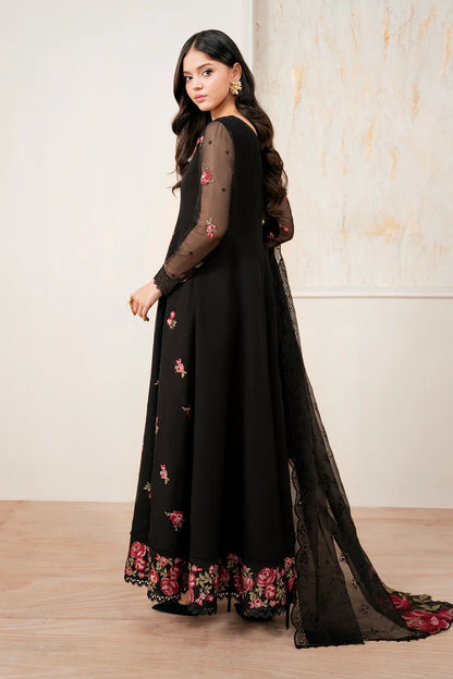 Baroque Luxury Pret Embroidered Chiffon 3 Piece