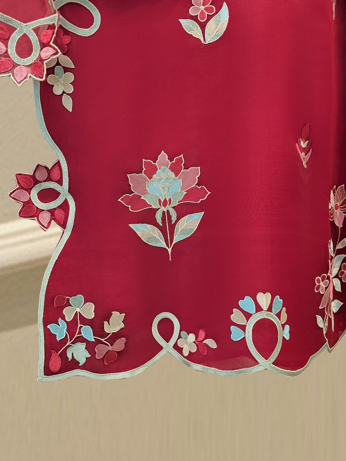 Aghanoor Heavily Embroidered Organza 3 Piece Suit