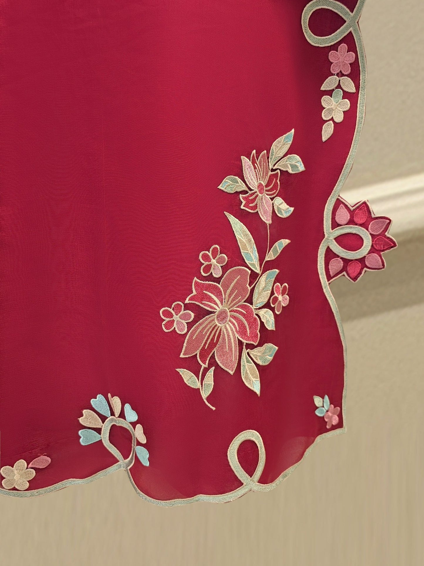 Aghanoor Heavily Embroidered Organza 3 Piece Suit