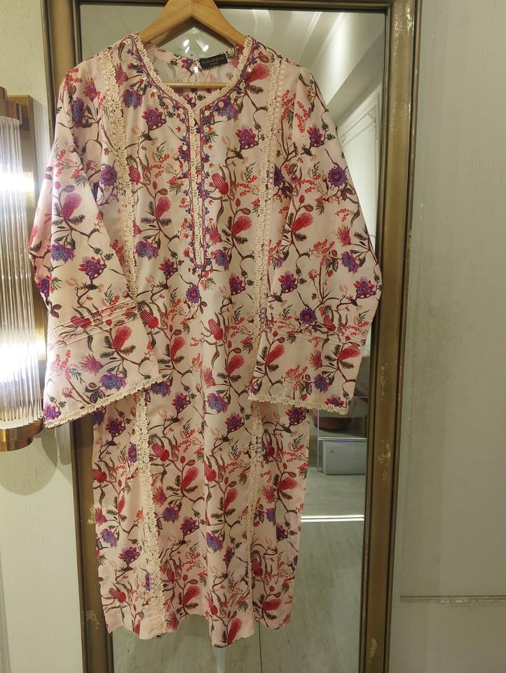 AGHANOOR LAWN EMBROIDERED SHIRT