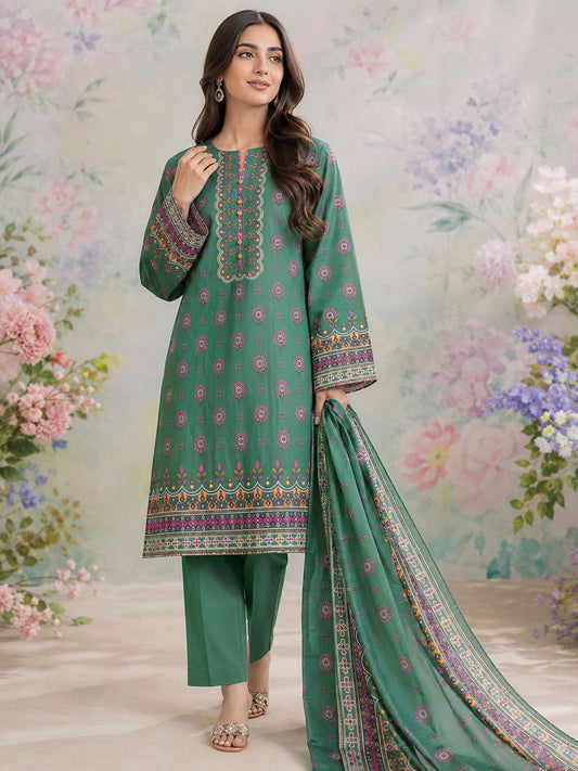 Zellbury Printed Lawn 3 Piece