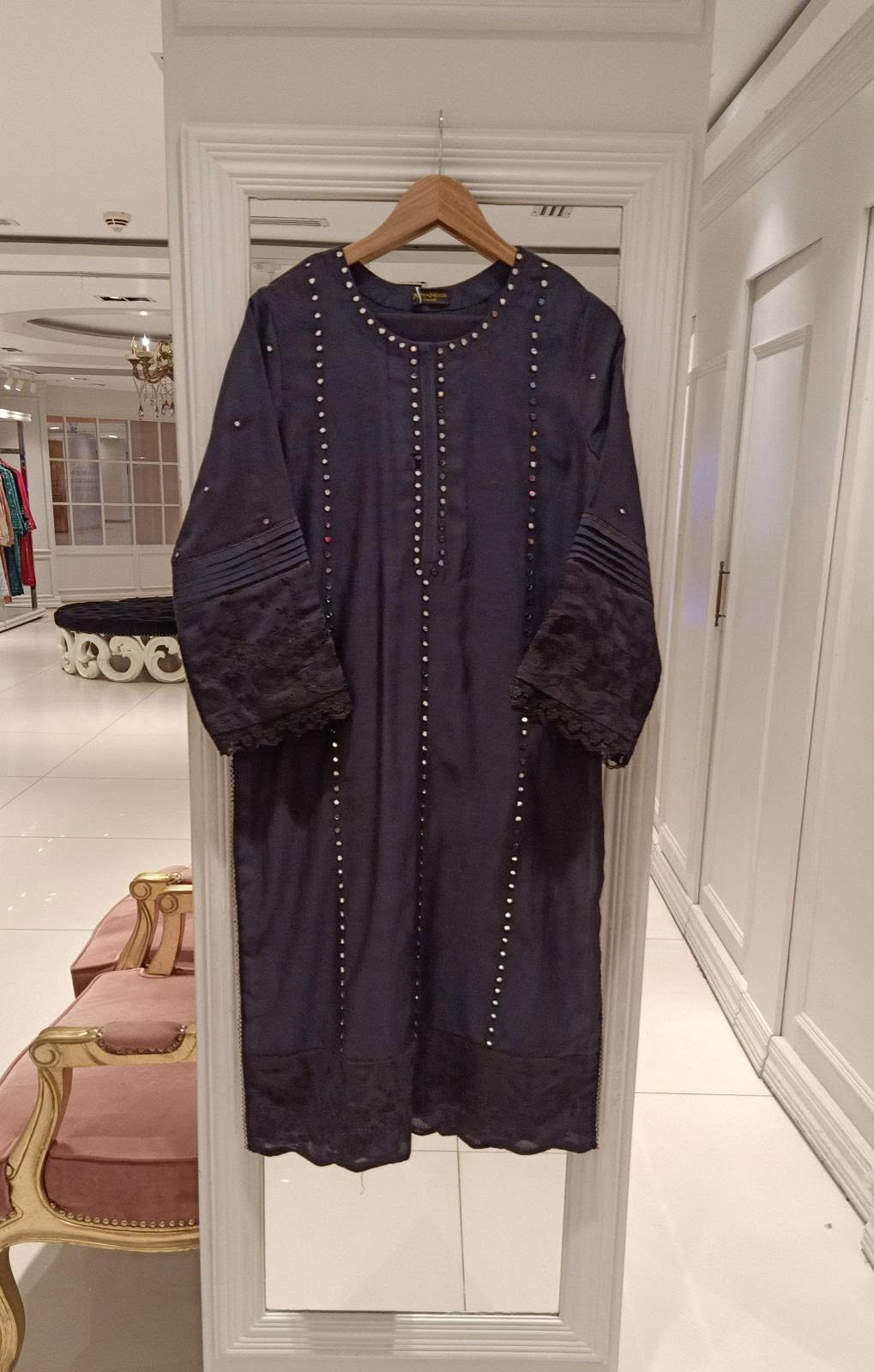AGHANOOR KORA COTTON EMBROIDERED SHIRT AND PANT