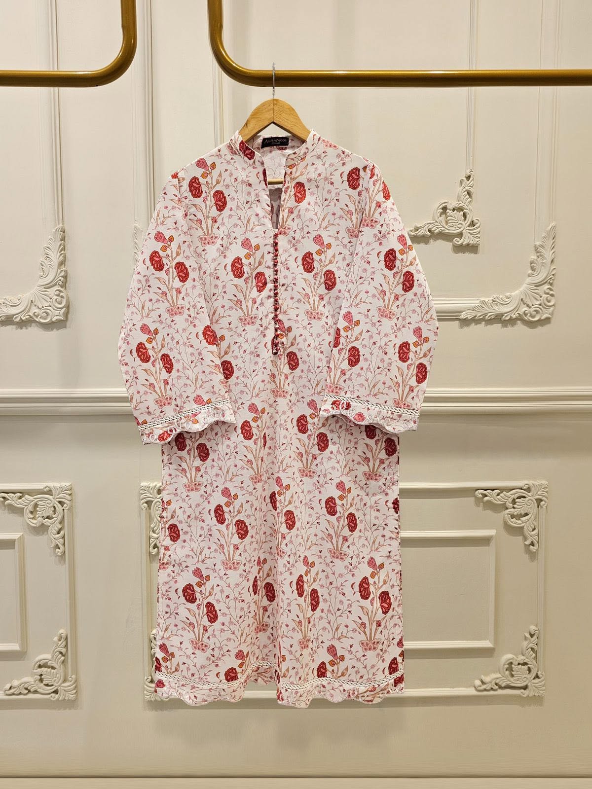 Agha Noor Digital Print Pure Lawn Shirt
