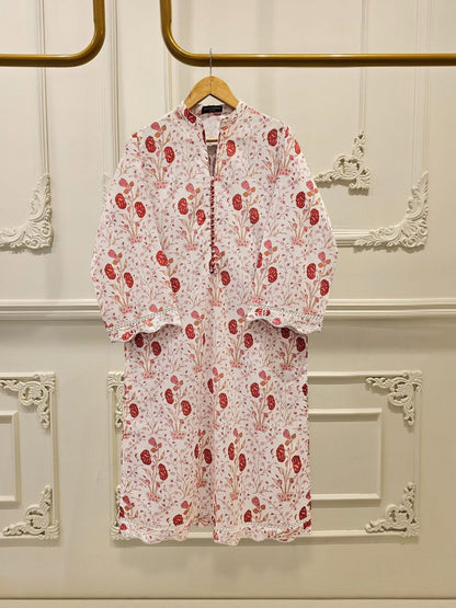 Agha Noor Digital Print Pure Lawn Shirt