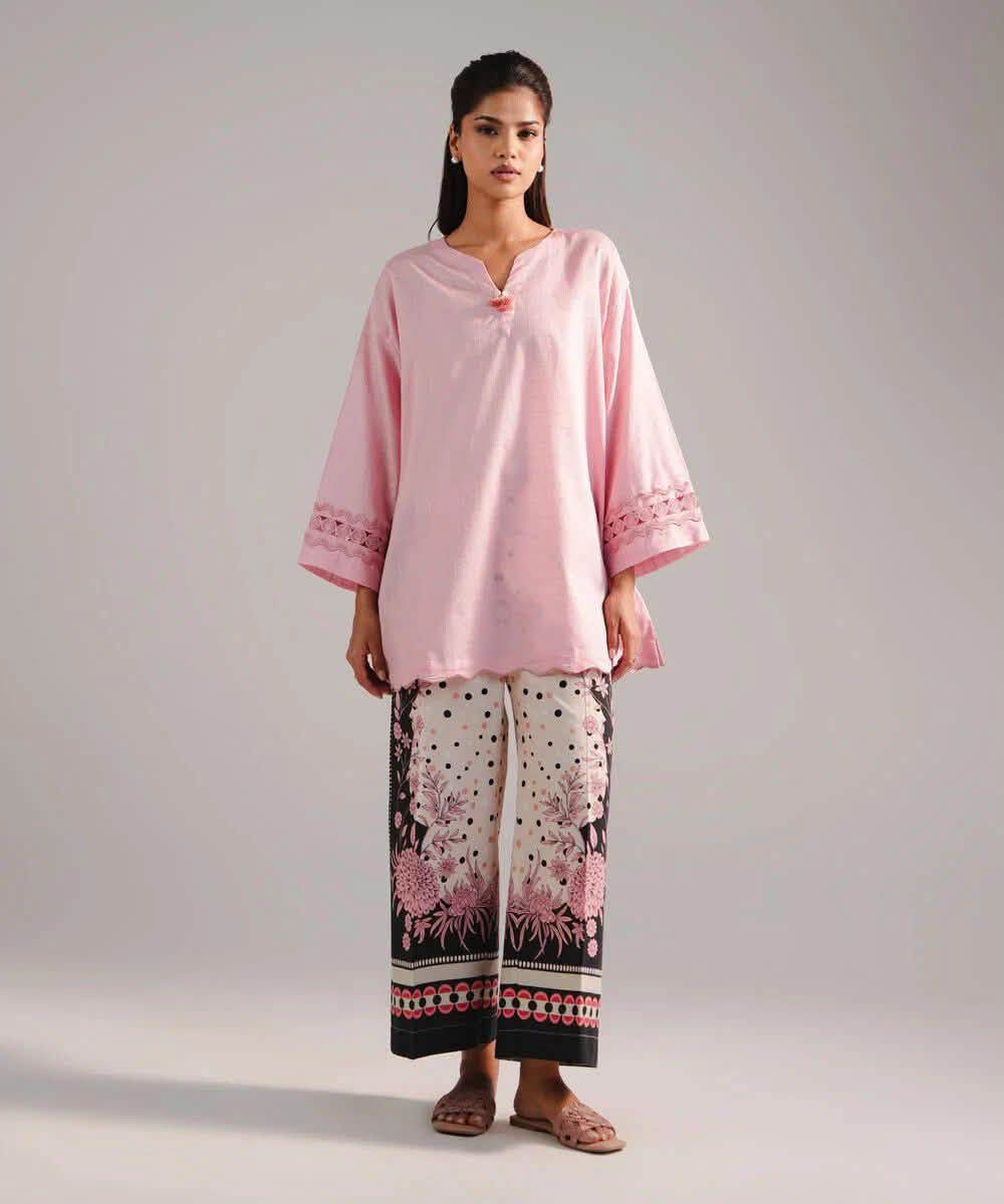 SAPPHIRE EMBROIDERED LAWN SHIRT and TROUSER (CO-ORDS)