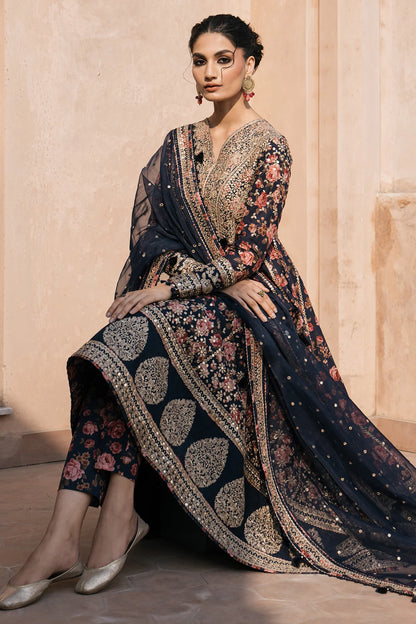 Jazmin Pret Embroidered Luxury Lawn 3 Piece Suit