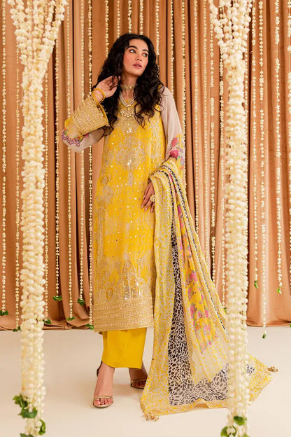 Charizma Vasal Embroidered Luxury Chiffon 3 Piece