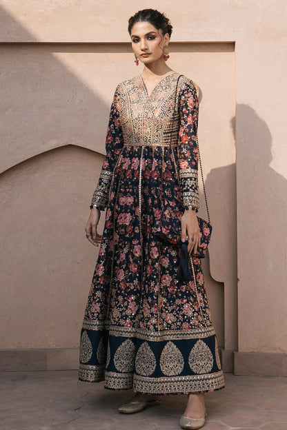 Jazmin Pret Embroidered Luxury Lawn 3 Piece Suit