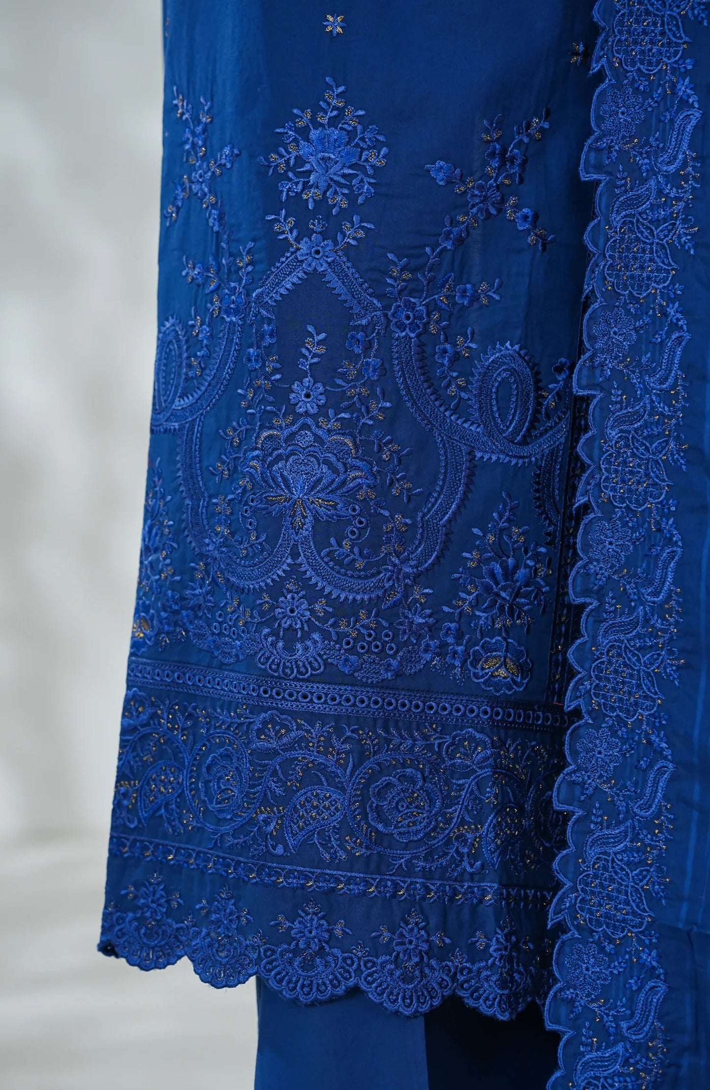 Lakhnawi Celebration by Amna Khadija-Blue