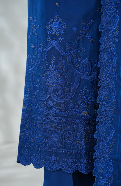 Lakhnawi Celebration by Amna Khadija-Blue