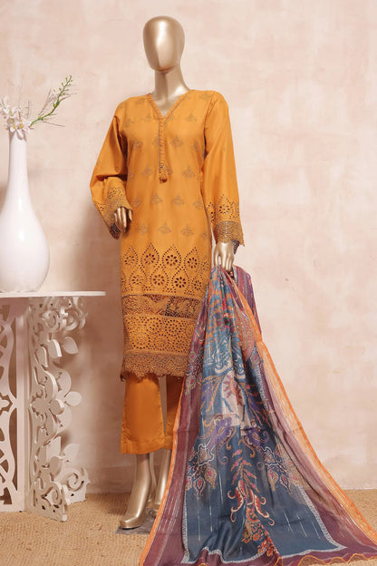 Sadabahar Embroidered Chikankari Pret Lawn 3 Piece Suit