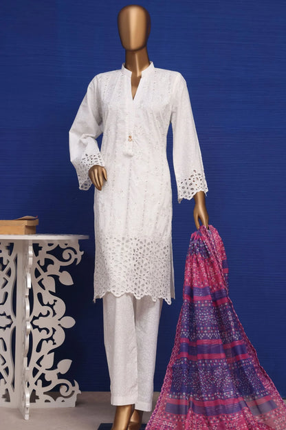 Bin Saeed 3 Piece Embroidered Lawn Suit