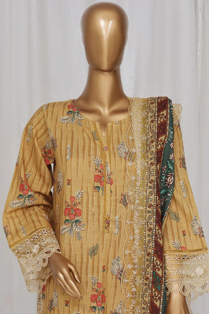 Sada Bahar Embroidered Khaddar Cutwork 3 Piece