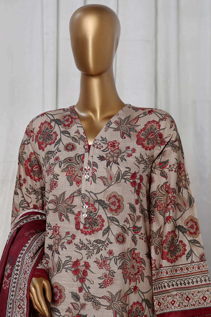 Sada Bahar Printed Khaddar 3 Piece