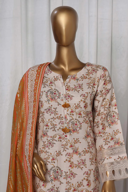 Sada Bahar Embroidered Khaddar 3 Piece