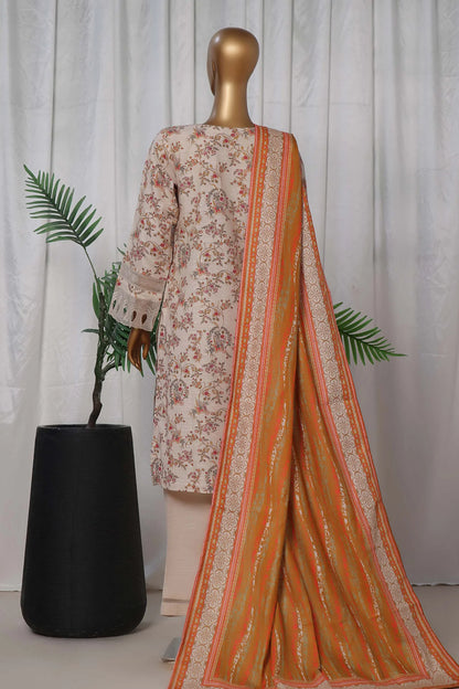 Sada Bahar Embroidered Khaddar 3 Piece