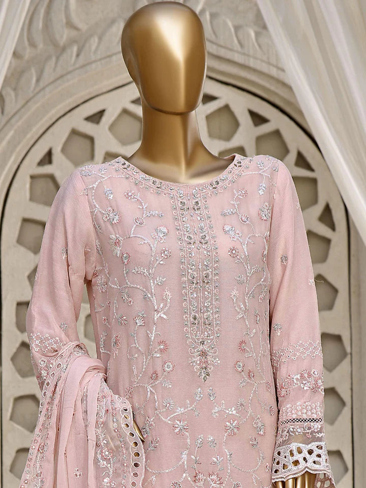 Sadabahar Embroidered Luxury Chiffon 3 Piece Suit