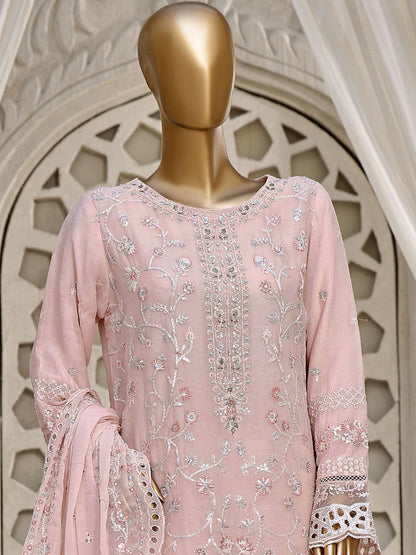 Sadabahar Embroidered Luxury Chiffon 3 Piece Suit