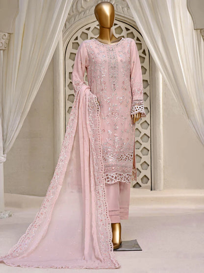 Sadabahar Embroidered Luxury Chiffon 3 Piece Suit