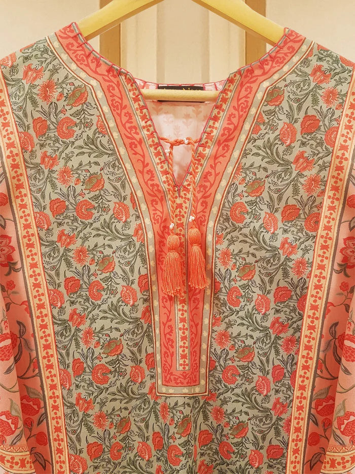 AGHANOOR 2 PIECE DIGITAL PRINTED LAWN SHIRT WITH DUPATTA