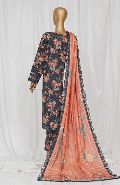 Sada Bahar Embroidered Khaddar Cutwork 3 Piece