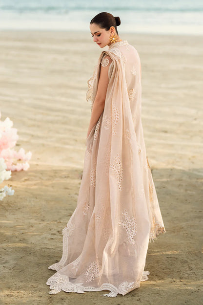 Qalamkar Pret Embroidered Lawn 3 Piece Suit