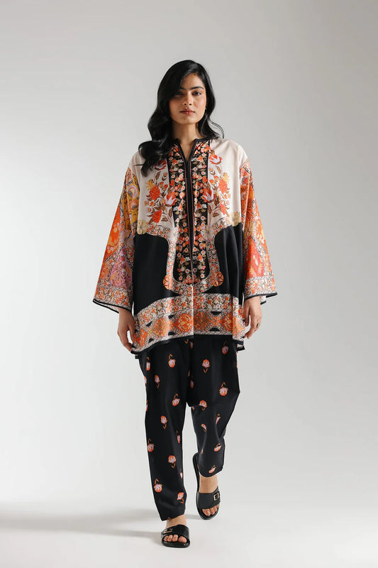 ETHNC PRINTED SUIT