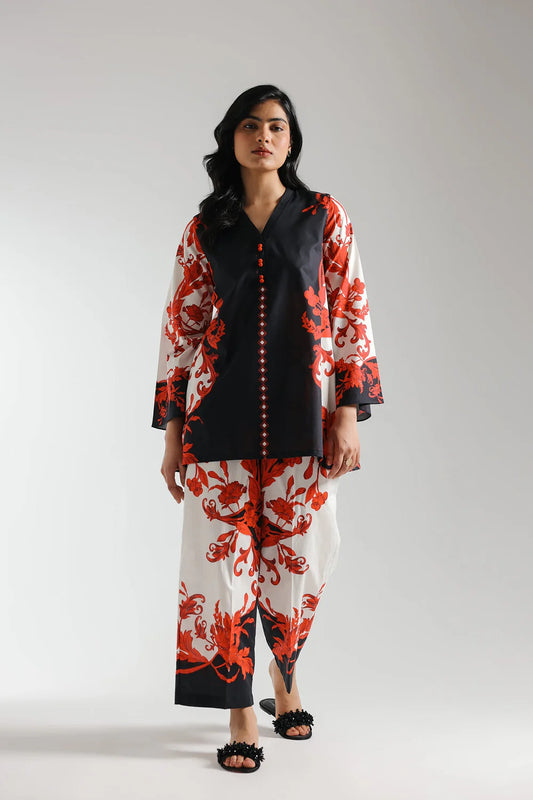 ETHNC PRINTED SUIT
