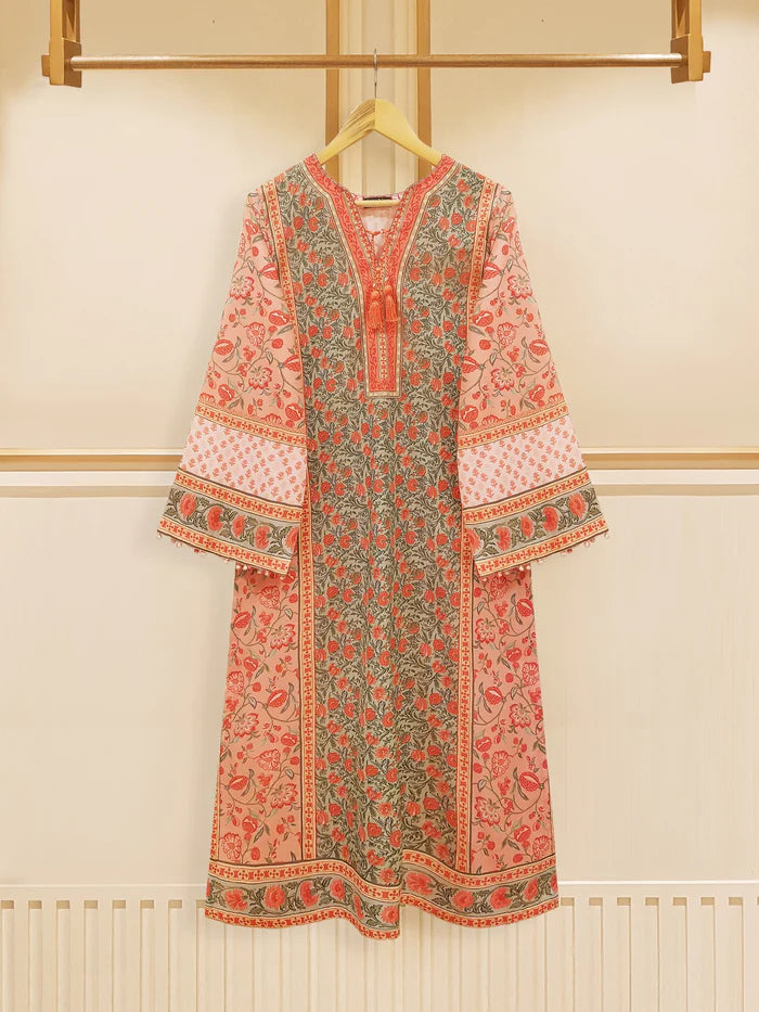 AGHANOOR 2 PIECE DIGITAL PRINTED LAWN SHIRT WITH DUPATTA