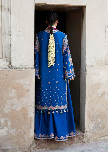 Hussain Rehar Embroidered Luxury Lawn 3 Piece- Zarqa