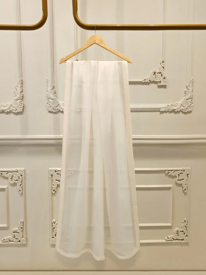 Aghanoor Embroidered A Line Organza 3 Piece Suit