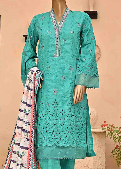 Bin Saeed Embroidered Chikankari Lawn 3 Piece Suit