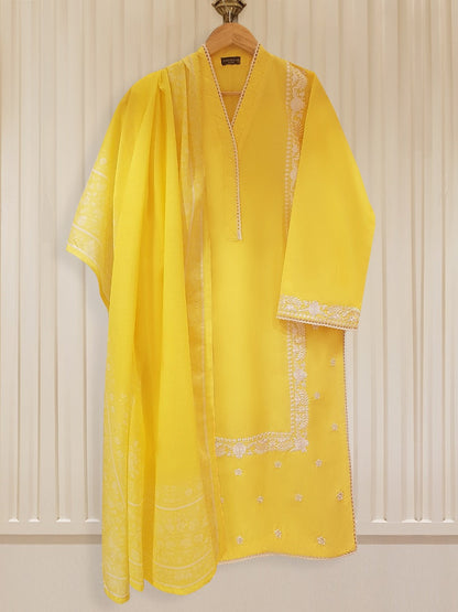 AGHANOOR 2 PIECE CAMBRIC LAWN EMB SHIRT AND DUPATTA