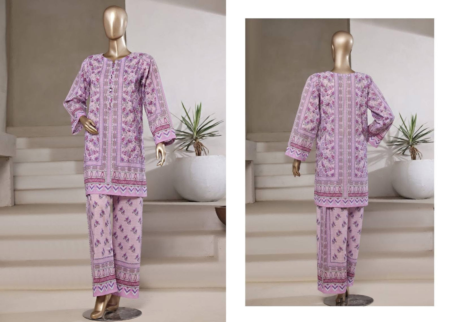 Sadabahar Premium Printed Lawn Co-ord