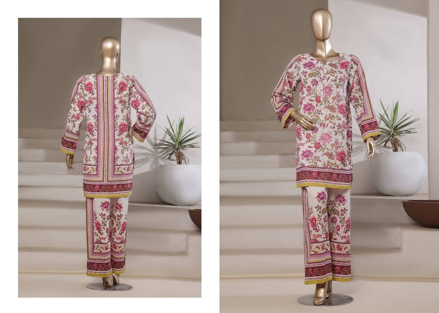 Sadabahar Premium Printed Lawn Co-ord