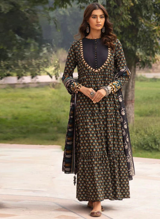 Amalia Printed Lawn 3 Piece Suit