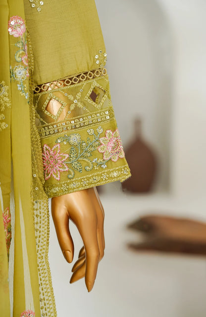 Amna Khadija Embroidered Lawn 3 Piece Suit-Festive Collection