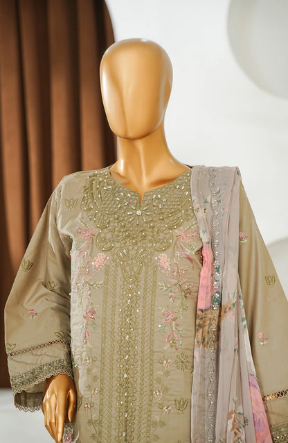 Amna Khadija Embroidered Lawn 3 Piece Suit-Festive Collection